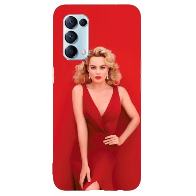 Husa compatibila cu Oppo A5 (2020) model Margot Robbie, Silicon, TPU, Viceversa foto