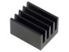 Radiator Aluminiu Negru 10x8x6mm 71K/W