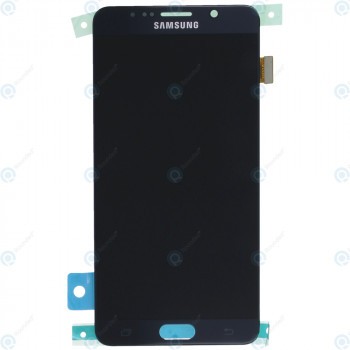 Samsung Galaxy Note 5 (SM-N920) Modul display LCD + Digitizer negru foto