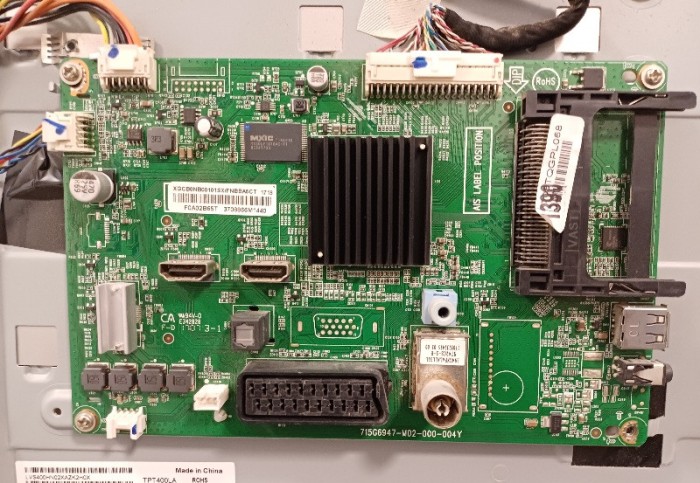 TPV715G6934-P02-000-002H main board Philips 40PFT4101/12- NEFUNCTIONALA