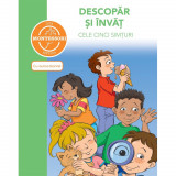 Descopar si invat - Cele cinci samturi - dupa metoda Montessori, Caramel, Didactica Publishing House
