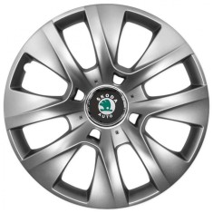 Set 4 Buc Capace Roti Sks Skoda 14&amp;amp;quot; 225 foto
