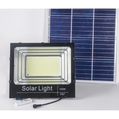Proiector 300w 1038LED cu panou solar, telecomanda
