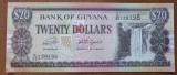 20 dollars Guyana, XF