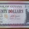 20 dollars Guyana, XF