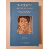 Donald Meltzer - Sincerity and Other Works: Collected Papers of...