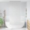 vidaXL Roletă perdea de duș 80x240 cm Model stea de mare 142859