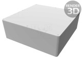 Carcasă universală aluminiu IP54 188x188x67mm