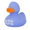 &quot;You make my day&quot; Duck, blue (Rățușcă fantezie de cauciuc)