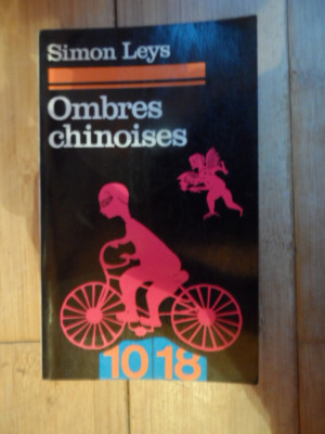 Ombres Chinoises - Simon Leys ,532325 foto