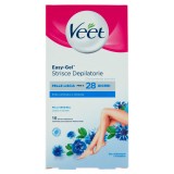 Benzi depilatoare cu ceara rece pentru piele sensibila,16 buc/pachet, VEET