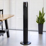 Ventilator coloana cu telecomanda, negru, 120 cm, Klausberg