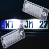 Lampi numar LED pentru Audi A4 B6,B7, A6 C6, A3, A5, A8, Q7