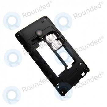 Microsoft Lumia 435, 532 Capac spate negru Dual Sim foto