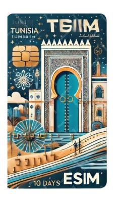 eSIM Tunisia, Unlimited Standard, 10 Days foto