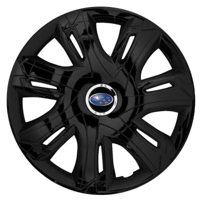 Set 4 capace roti Supernova black laquered R16 Compatibil Cu Subaru foto