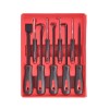 Set 9 carlige extractoare pentru garnituri auto, otel, Oem