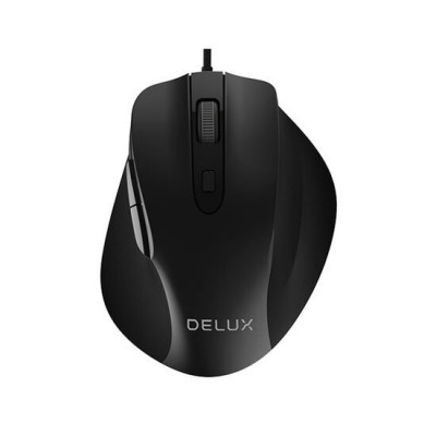Mouse Delux M517 negru foto