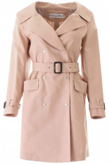 Trenci pardesiu dama Dior dior oblique trench 027C23A3905 4220 Roz foto