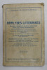 ANALYSES LITTERAIRES ...DES CHEFS - D &#039;OEUVRE DE LA LITTERATURE FRANCAISE par MAX RICHTER , POUR L &#039;EXAMEN DE BACCALUREAT , INTERBELICA , PREZINTA SUB