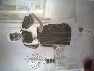 Lot 14 clisee/ negative sticla, interbelic foto