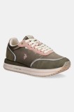 U.S. Polo Assn. sneakers SACHA009C culoarea verde, SACHA009W/ENH1