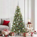 vidaXL Brad de Crăciun artificial cu ramuri articulare Verde 180 cm 3397418
