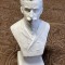 Figurina portelan biscuit Heidenstam, laureat premiul nobel pentru Literatura
