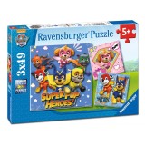 Puzzle 3x49 piese - Patrula Catelusilor | Ravensburger