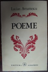 LUCIAN AVRAMESCU - POEME (volum de debut, 1975) [DEDICATIE / AUTOGRAF] foto