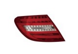 Stop spate lampa MERCEDES Clasa C (W204), 03.2011- model SEDAN; SPORTCOUPE, partea stanga, ULO, LED+P21W; cu locas bec