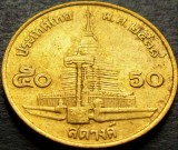 Moneda exotica 50 SATANG - THAILANDA, anul 1995 * cod 1320