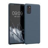 Husa Kwmobile pentru Samsung Galaxy A41, Silicon, Albastru, 52301.202, Carcasa