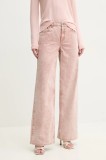 MICHAEL Michael Kors jeansi femei, culoarea roz, MS590654LN
