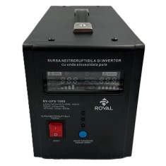Sursa UPS Neintreruptibila 1500 VA (1050 W) si Invertor cu Unda Sinusoidala Pura Roval