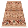 Covor L&acirc;nă KESHAN franjuri, oriental 7684/53555 bej / teracotă, 250x340 cm, Dreptunghi, Lana