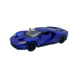 Macheta Metal Ford GT 2017, Scara 1/38, Kinsmart, Albastru, Vrac - Model Colectie, Usi Orizontale, +3 Ani