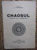 CHAOSUL - Spatiul cu 4 Dimensiuni - I. I. Chitulescu - 1929