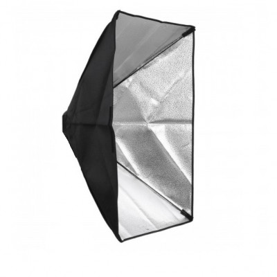 Softbox 60x90cm pentru lampa 5 becuri cu fasung E27 foto