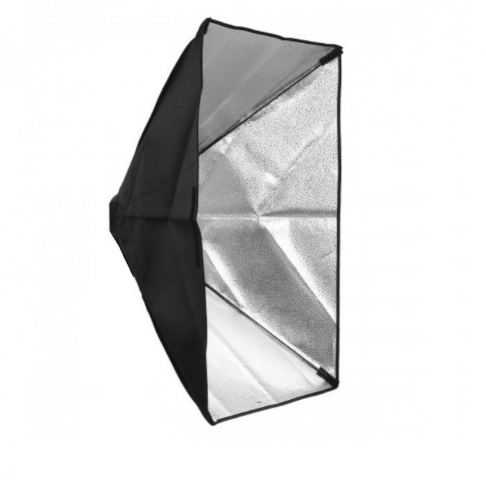 Softbox 40x60cm pentru lampa 4 becuri cu fasung E27