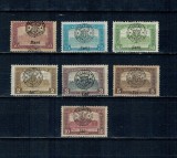 1919 - Emisiunea Oradea, supratipar pe Parlament, serie neștampilata, incompleta