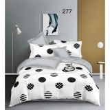 Cumpara ieftin Lenjerie de Pat Bumbac Finet, 6 Piese, Pat Dublu - Gr-277