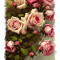 Sticker decorativ Trandafiri, Roz, 85 cm, 11761ST