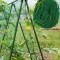 Spalier tip A pentru gradina, suport plante cataratoare, inaltime 150 cm, plasa polietilena 1,5x2,6 m