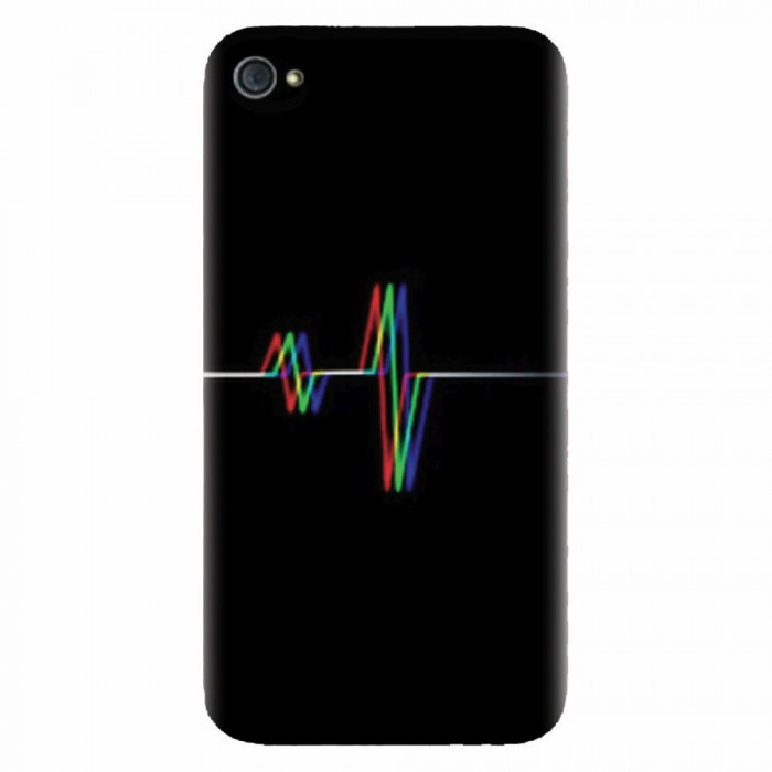 Husa silicon pentru Apple Iphone 4 / 4S, Electro Beat
