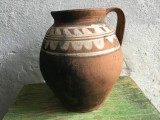 Arta si Traditie - Veche oala / vas model deosebit din zona argesului / Muntenia a doua jumatate a sec XX !