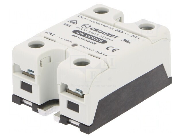 Releu Semiconductor 50A 1-Fazat 4-32VDC 48-660VAC