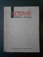 MIHAI ISBASESCU - DICTIONAR GERMAN-ROMAN (1966, format mare, 140.000 de cuvinte) foto