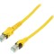 Patch cord S/FTP 6a galben 1m