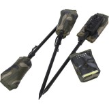 Husa Protectie Avertizori Pescuit Prologic RMX Pro 3+1, Camo Impermeabila, Captusita, Receptor cu Fereastra PVC